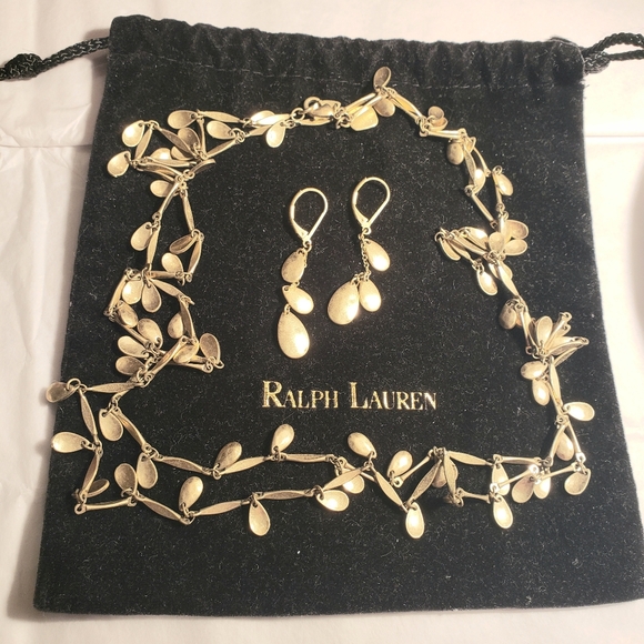 Ralph Lauren necklace and earrings Ralph lauren jewelry Semi